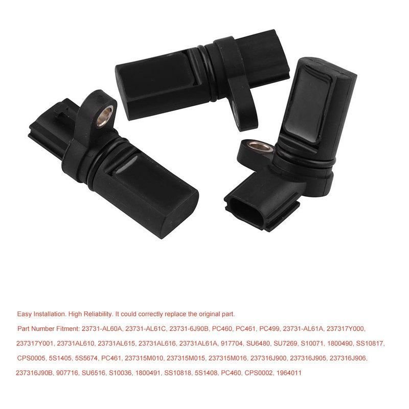 For Infiniti Nissan Camshaft Cam CMP Position Sensor LH & RH Kit Set of 3,23731-AL61A,23731-AL60C,23731-6J90B