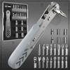 24in1 Ratcheting Screwdriver Set 36-Tooth Right Angle Mini Ratchet Wrench Set Wear-resistant Anti-slip Offset Screwdriver Set