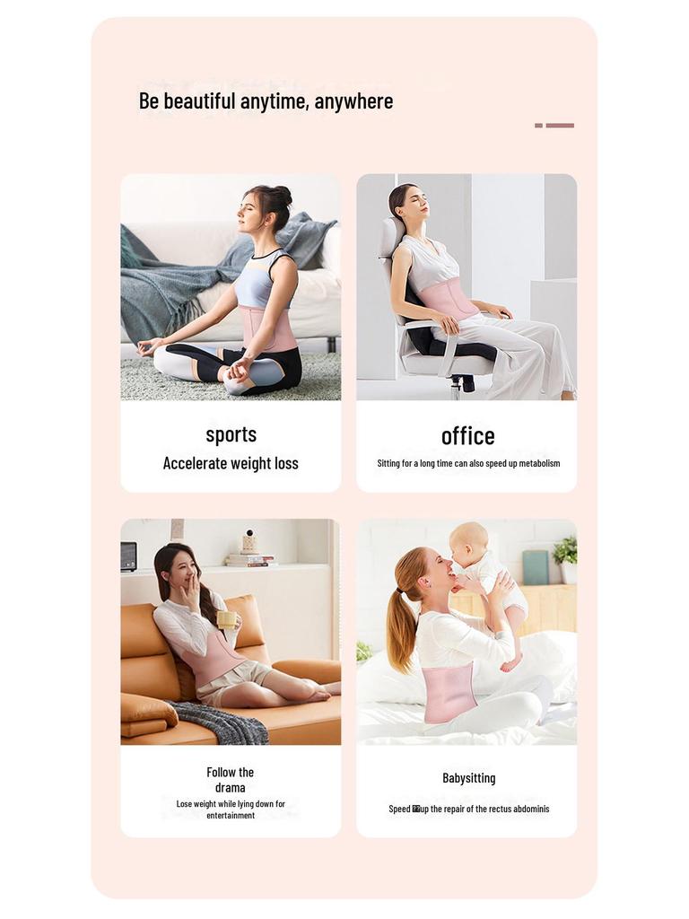 Women's Sweat-Proof Fitness Belt for Running, Sports & Yoga – TikTok Inspired Belly Slimming Accessory