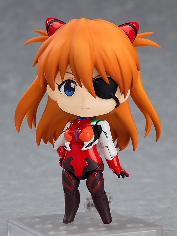 Nendoroid Evangelion Новая Театральная Версия Шикинами Аска Лэнгли Плагин Костюм Пластиковая Окрашенная Подвижная Фигурка Перепродажа Ver. Немасштабируемый