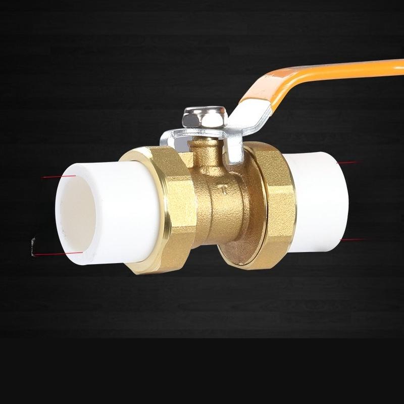 20/25/32mm Thread and Socket Type Pipe PPR Valve Agriculture Garden Irrigation Fittings 1Pc