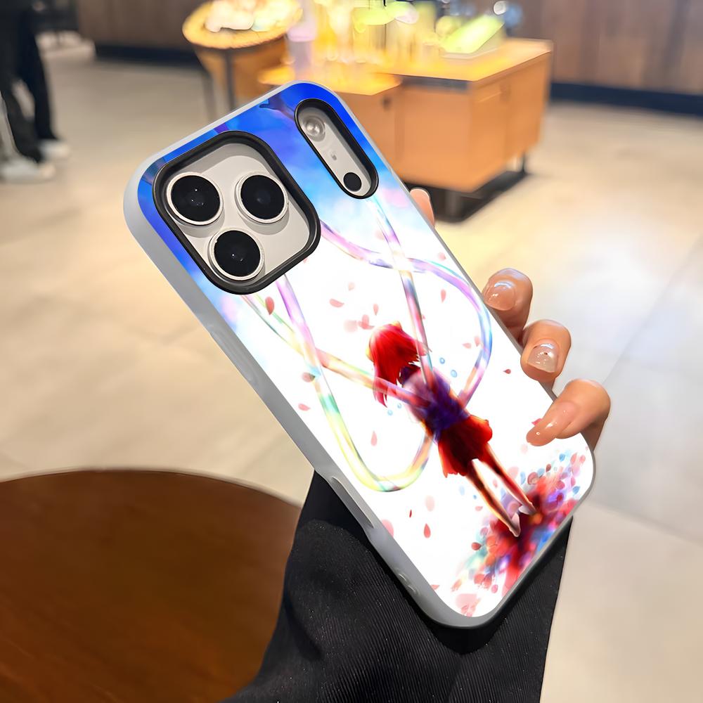 Elfen Lied Anime Phone Case For IPhone 17 Air 16 E 15 14 Plus 13 12 11 Pro Max Jelly 2 In 1 Protective Case
