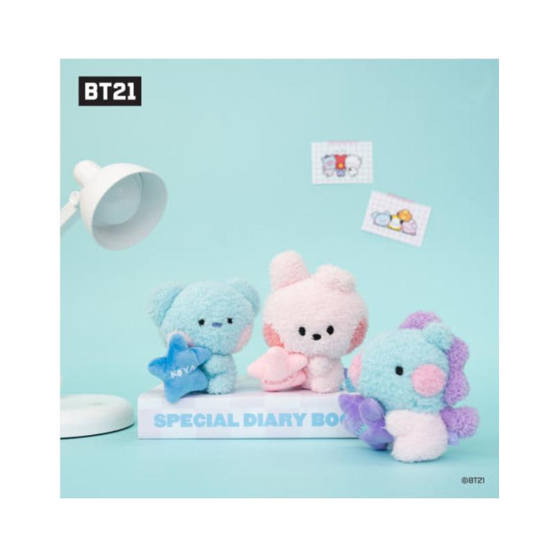 BTS BT21 Official Minini Doll Reel Key Holder Authentic
