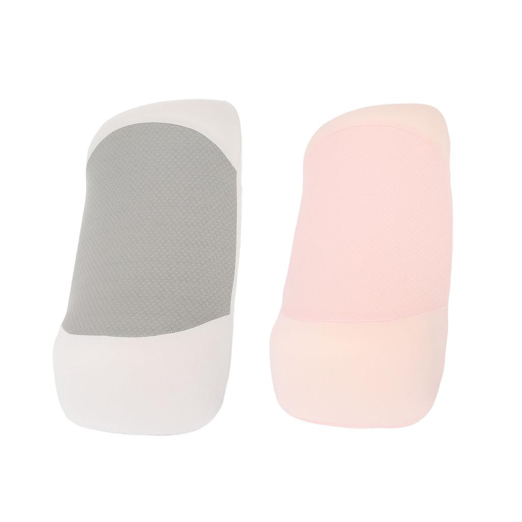 Lumbar Support Pillow for Sleeping Ergonomic Memory Foam Removable Cover Lower Back Pillow for Bed