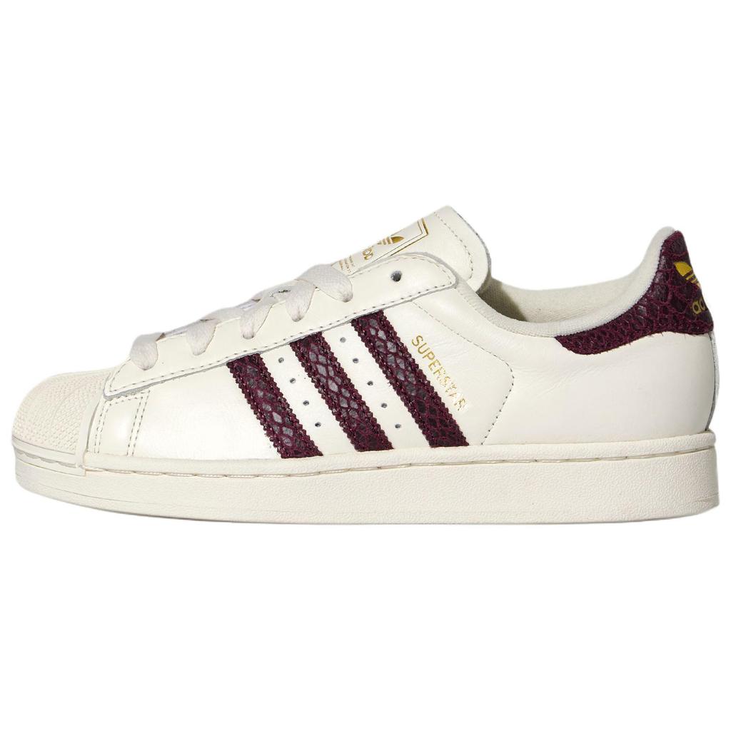 adidas Originals Superstar 2 Кеды для скейтбординга Женские Белый Бордовый KI3570