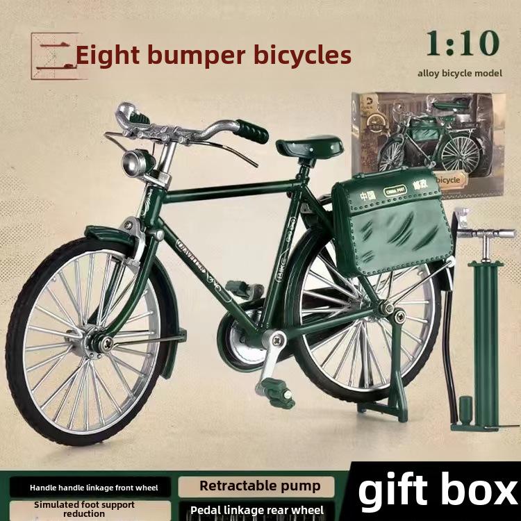 28" Классический Легкосплавный Велосипед Модель Ретро 1:10-масштабный декоративный орнамент