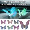 Crerative Moving Butterfly Car Air Outlet Perfume Decoration Clip Car Interior Aromatherapy Fresheners Diffuser Accessory
