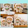 Cat Dress Up Baby Cartoon Plush Toy Pp Cotton Fill Doll Childrens Gift Holiday