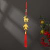 2027 Chinese New Year Goat Hanging Ornament Red Tassel Lucky Spring Festival Decor Gifts