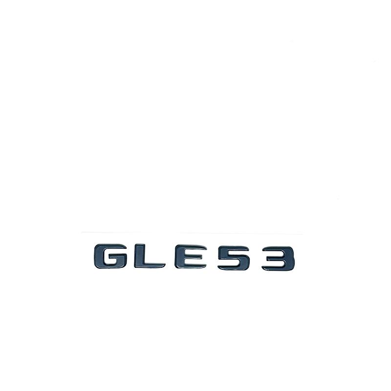 EANDL1 2017 Letters GLE43 GLE53 GLE63 GLE63S V8 Biturbo 4matic+ Emblem for Mercedes Benz AMG Car Side Trunk Rear W166 W167 Logo Sticke