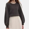 Uniqlo FW23 Серия U Мягкий джемпер из шерсти ягненка Женский свитер 462706-38