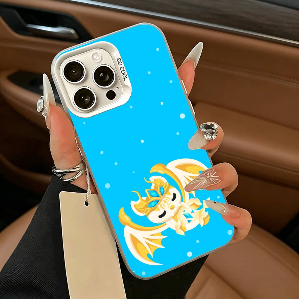 Чехол для телефона Adopt Me для iPhone 17 Air 16 15 14 13 12 11 Pro Max Белый серебристый Жесткая крышка
