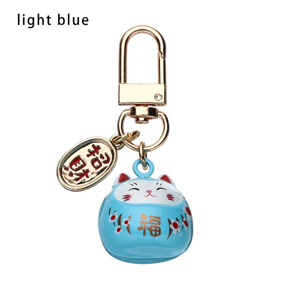 Gifts Japanese Bag Charm Cute Key Chains Pendant Keyring Cartoon Keychain Lucky Cat Keychains