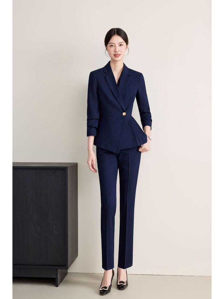 Женский профессиональный костюмный набор - Новинка Осень 2025 Формальная одежда для ювелирного магазина, салона красоты и ресепшена отеля