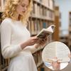 Yousheng 1/2Pcs Book Page Holder Compact Design Portable Easy To Use One-Handed Thumb Book Page Holder Bookmark