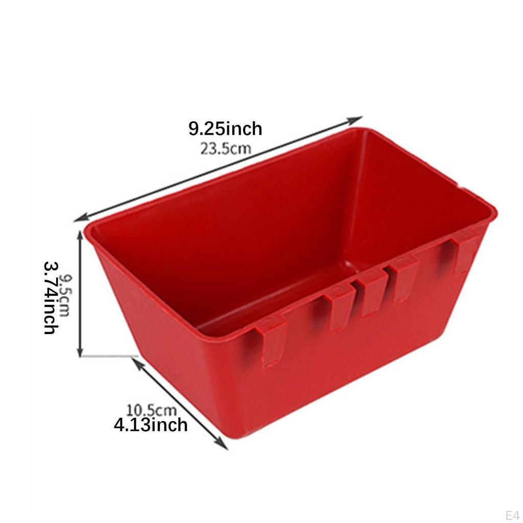 ,Подвесной забор,Кормушка,Контейнер для кормления скота,Кормушка для скота,Ведро для воды с зажимами