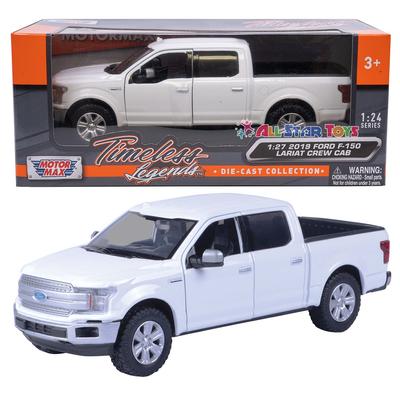 Мотор Макс 2019 Ford F-150 Lariat Crew Cab Пикап Белый 79363WH - Масштабная литая модель 1/27 Игрушечный автомобиль