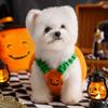 Dog Clothes Halloween Jack-o-lanterns Transformation Costume Autumn and Winter Funny Warm Than Bear Teddy Small Dog Pet Costume
