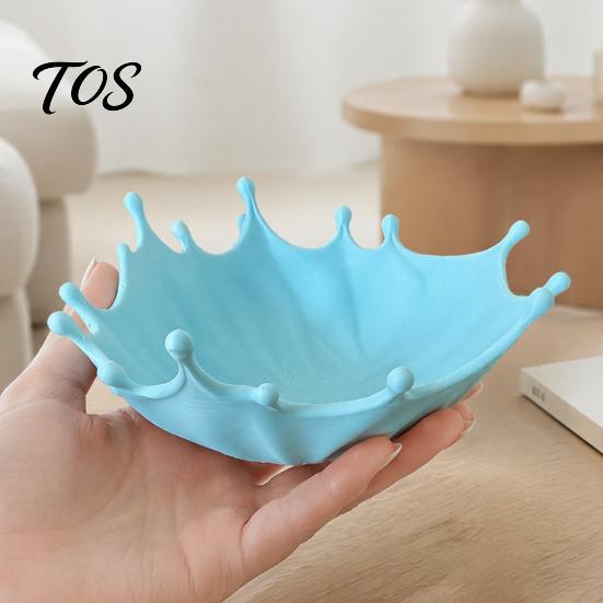 Настольный лоток для хранения 3D-печатные украшения для колец, сережек, браслетов, Океанский всплеск Органайзер Подставка для мелочей, Декоративное украшение для туалетного столика в доме Бохо