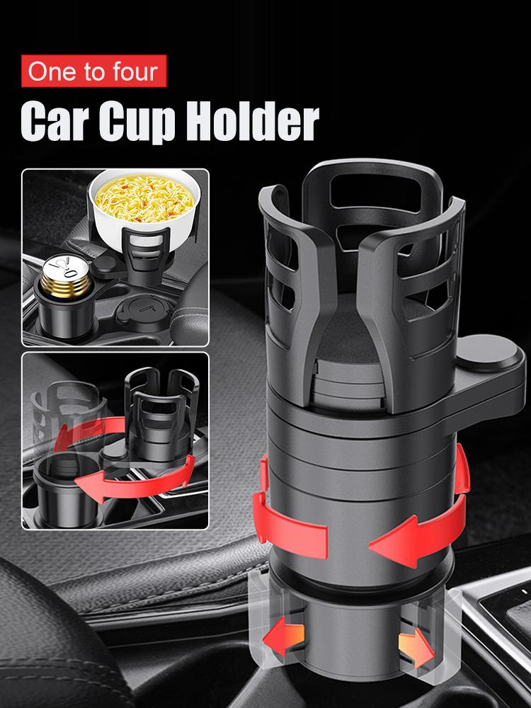 4in1 Multifunctional Adjustable Car Cup Drink Bottle Holder Base Stand Organizer