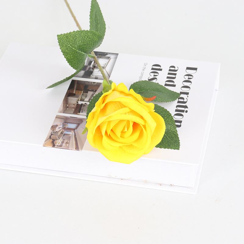 1шт искусственный букет цветов красный шелковый искусственный цветок розы для свадьбы украшение домашнего стола рождественский подарок на день святого валентина