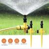 1PC 360° Garden Sprinkler Rotation Irrigation Watering System Automatic Agriculture Lawn Farm Greenhouse Spray Nozzle Tool.