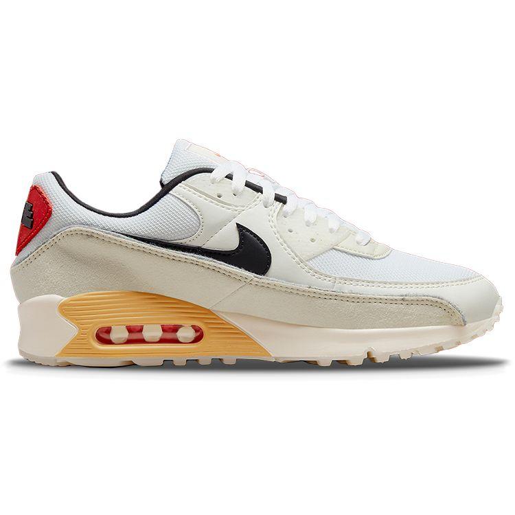 Nike Мужские кроссовки Air Max 90 SE Swoosh Fiber White Light-Bone Sesame DV3335-100