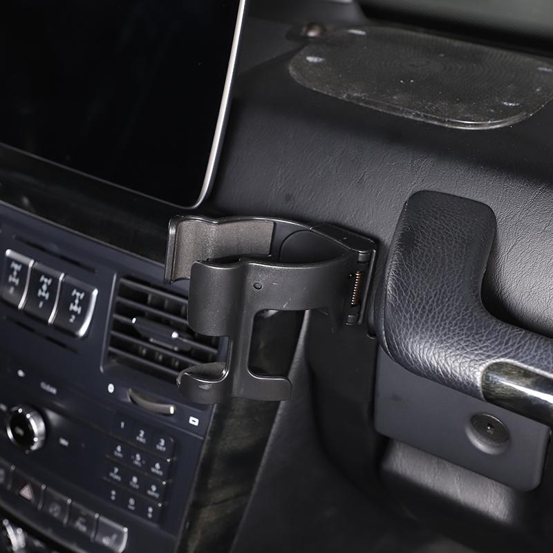 Для Mercedes Benz G Class W463 2007-2018 Автомобильный многофункциональный держатель для мобильного телефона с центральным управлением, подстаканник, автомобильный аксессуар