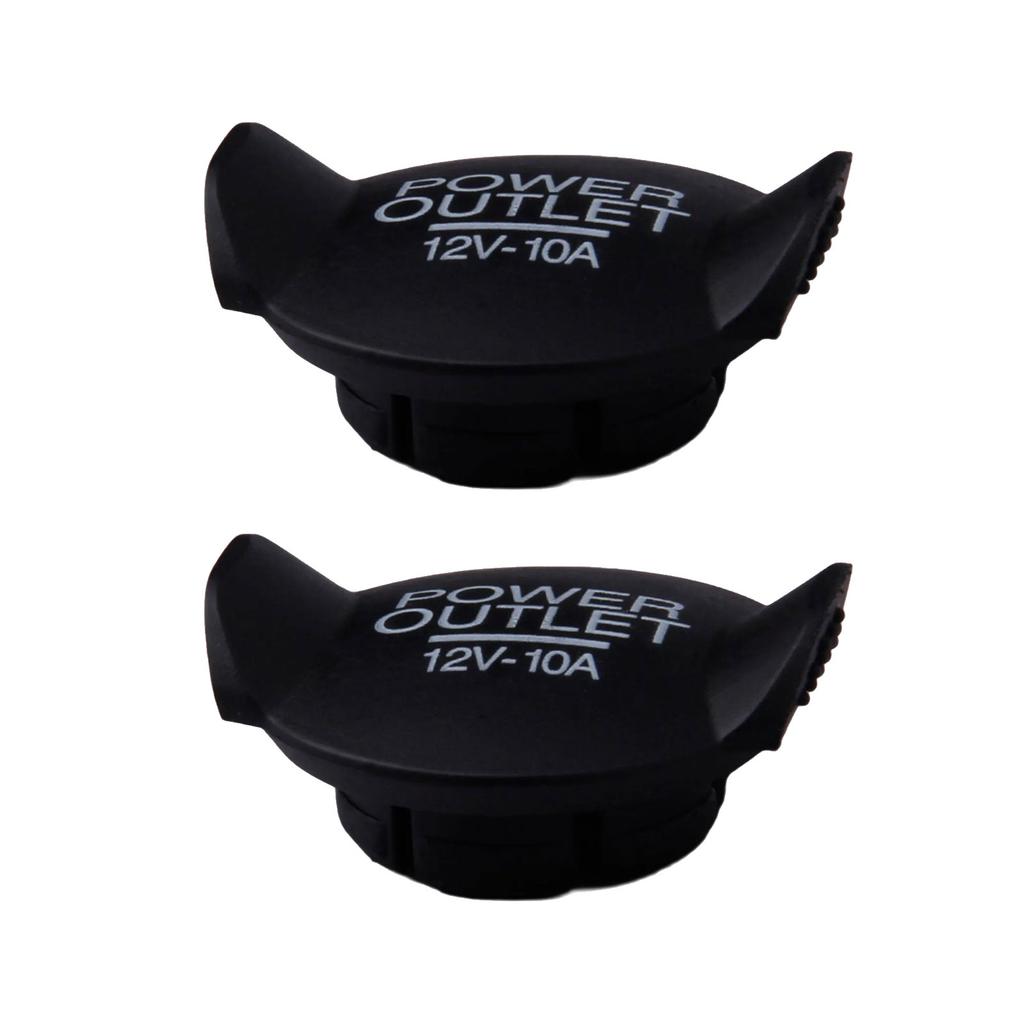 2 шт. 12 В заглушки для розетки питания, крышка для автомобильного прикуривателя, пылезащитные заглушки для штекеров, аксессуары для салона автомобиля