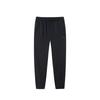 Mens Training Series Mid-Rise Drawstring Cuffed Knitted Sports Pants Men Bottoms Basic-Black 952517307N-1