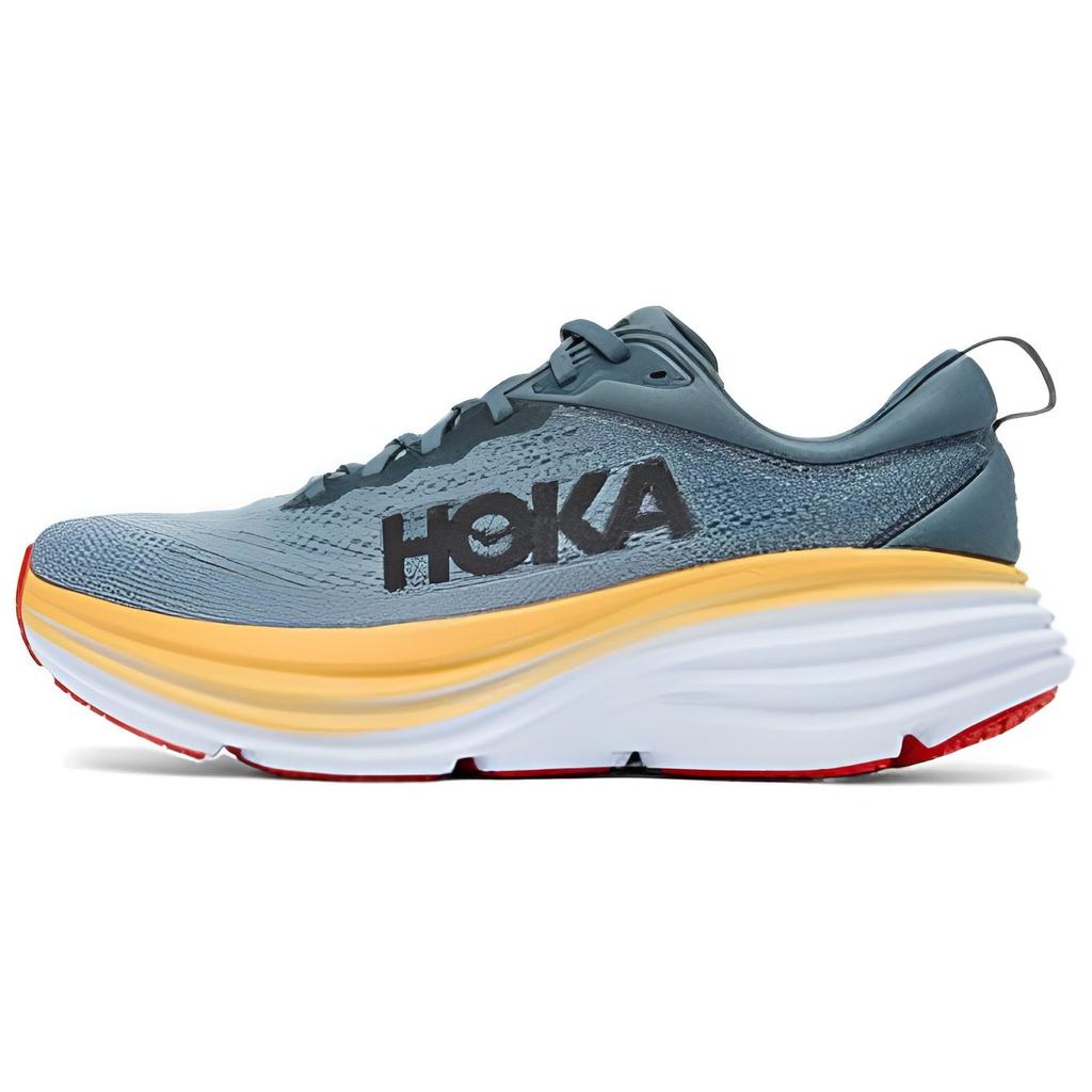 HOKA Bondi 8 Goblin Blue Men Sneakers Mountain-Spring 1123202-GBMS