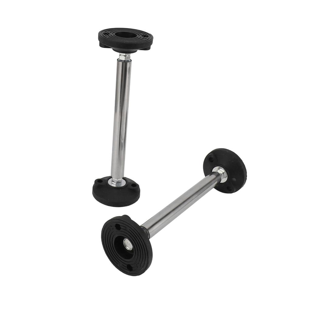 2Pcs Cabinet Adjustable Support Rod Stainless Steel Bathroom Cabinet Hanging Installation Lifting