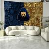 Pumas UNAM Wall Tapestry Aesthetic Wall Hanging Printed Fabric Blanket Decorative Tapestries for Bedroom Living Room Home Decor