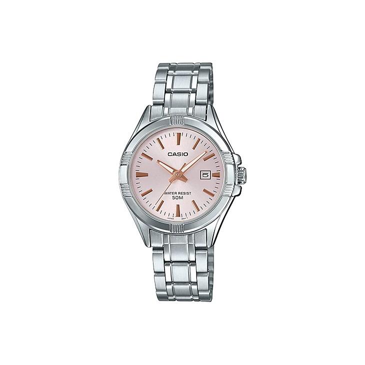 Casio Женские часы Standard Series розового цвета LTP-1308D-4AV LTP-1308D-4AV