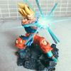 Dragon Ball Молния Стенд Специальные Эффекты Фигурка Действия Веджета Гоку Веджит DIY Аксессуар Модель Держатель для Дисплея Украшение Игрушки