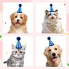 12Pcs Mini Dog Cat Hat Birthday Party Hat Puppy Cap Creative Kitten Cap Costume Accessories for Pet Birthday Party Decor