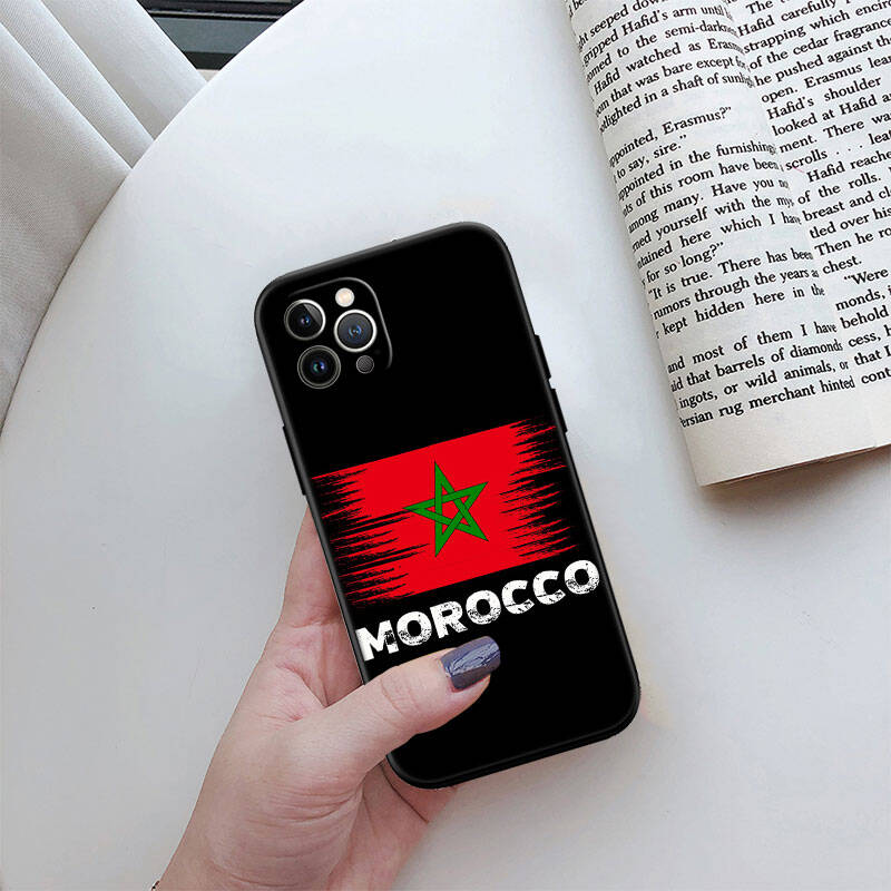 RT18 Morocco Flag passport Phone Shell Case for Redmi Note 12 12S 12C 13 13C 13R 14 14S 14R 14C Pro Max Plus A3 A3X A4 A5 11A 13X