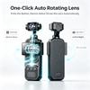 Portable Outdoor Camera, 360° Rotatable Lens,2k HD Recording, Image Stabilization, One‑Touch Record for Cycling Vlogging