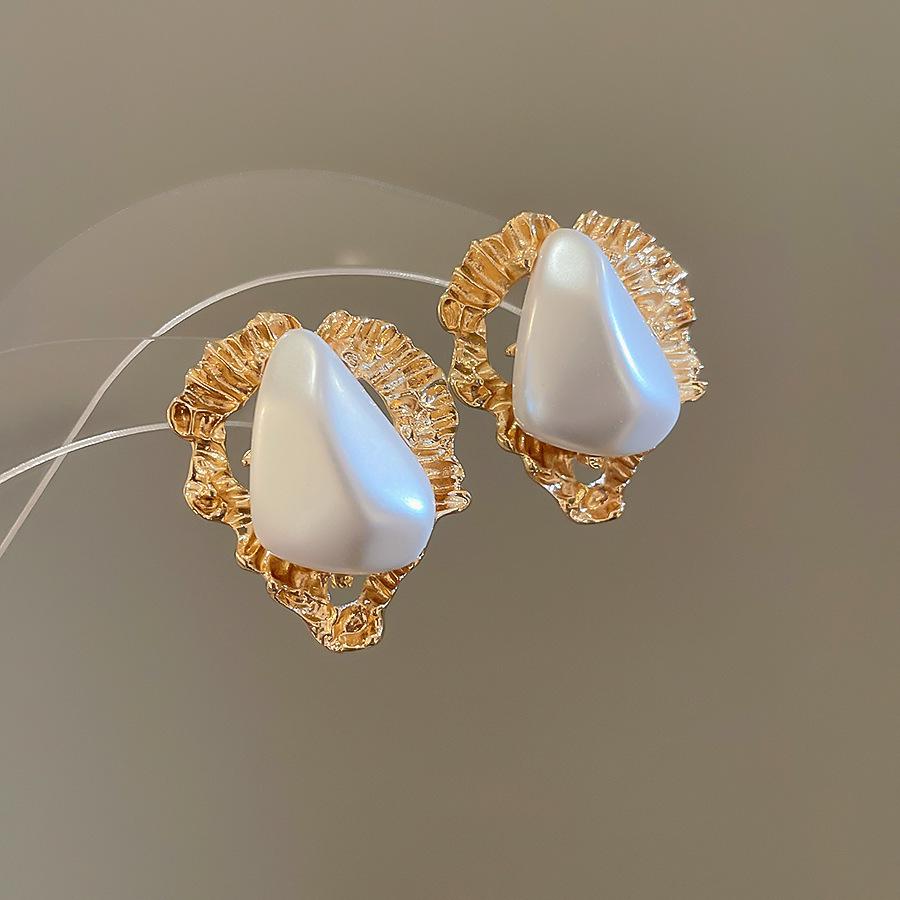 Серьги-кисточки из циркона и жемчуга «Серебряная игла» - Элегантный ретро-дизайн для женщин