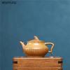 290ml Teapot Yixing Purple Clay Pot Hand Carved Teapots for High-temperature Firewood Burning In Raw Ore Chinese Style Tea Pot