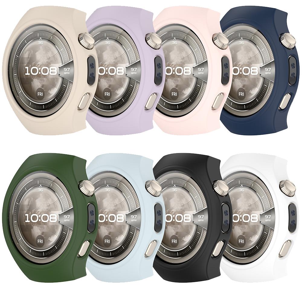 Силиконовый защитный чехол-накладка для Huawei Watch 5 46 мм 42 мм Чехол Защита экрана Сменный безель Спортивные аксессуары новый