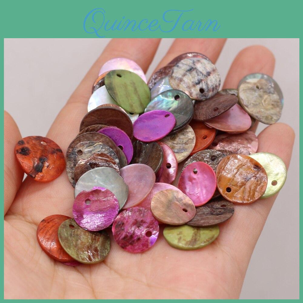Pendant Natural Mother Shell 100pcs Of Pearl Rainbow Small Charms For Jewelry Making Diy Necklace Earrings Accessory Cheap Crafts