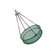 Bird Feeder Catcher Bowl, , Universal Hanging Bowl for Outdoor Garden Farmers,