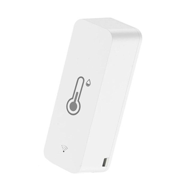 Tuya Wifi Датчик температуры и влажности Беспроводной термометр-монитор Для морозильной камеры, аквариума, домашнего офиса, сада