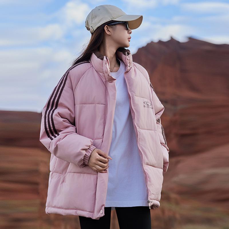 Down cotton clothes women's short cotton clothes winter new hooded student thickened bread clothes jacket