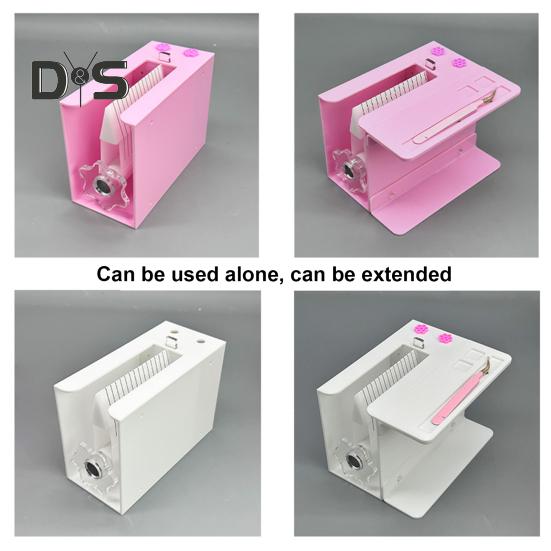 Acrylic Eyelash Root Splitter Manual Eyelash Fanning Machine Fan Maker Professional Women Eyelash Flowering Tools Lashes Extension Supplies