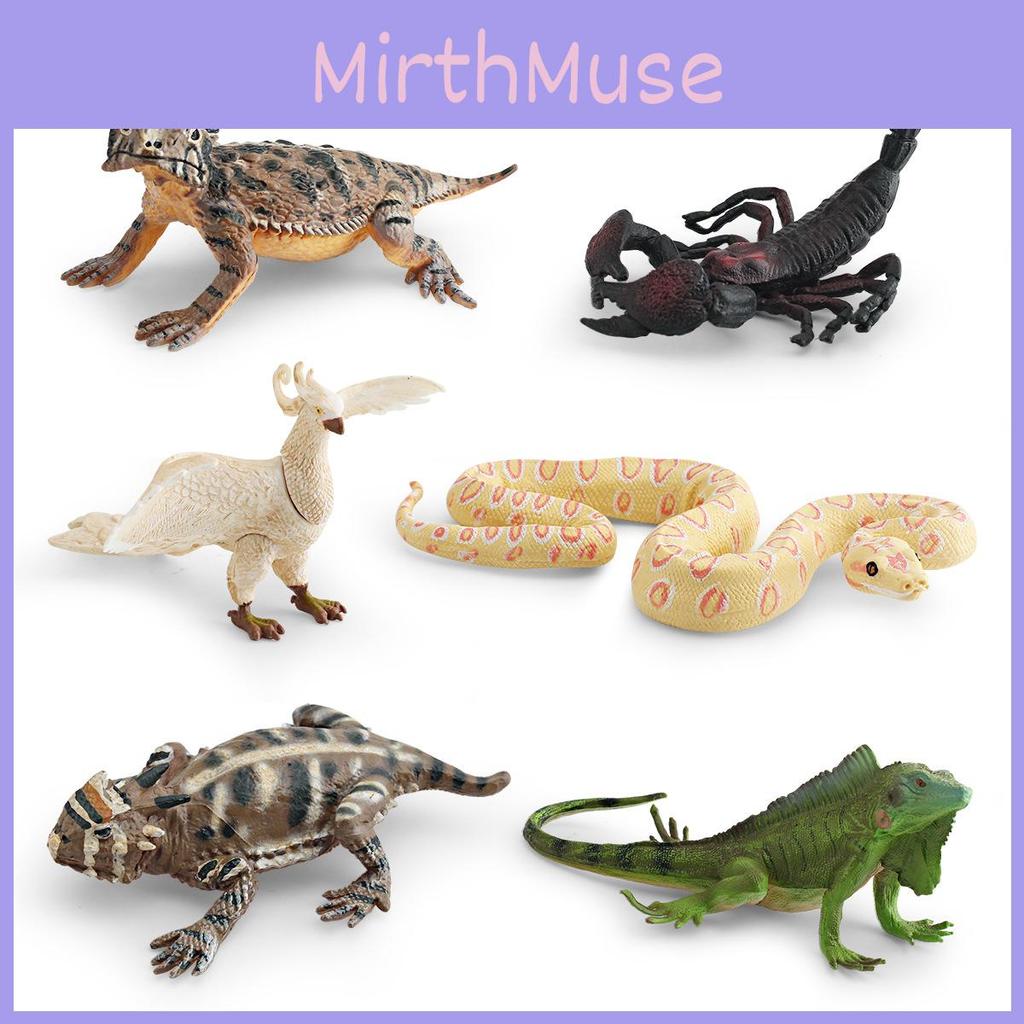 Модель дикого животного ПВХ фигурка для детского образовательного декора и коллекционирования