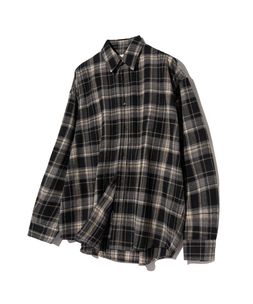STANDARDERROR [2Pack] Long-Sleeve Check Shirt Package (15 Types) (B Type)