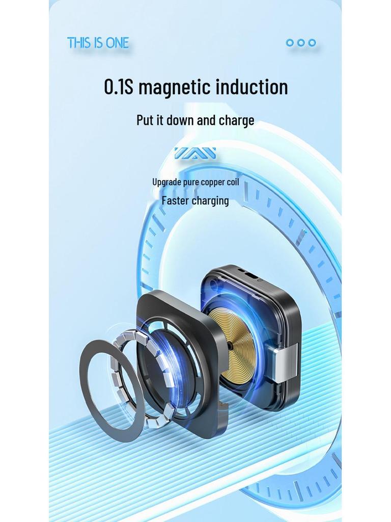 Магнитное беспроводное зарядное устройство 3-в-1 для устройств Apple