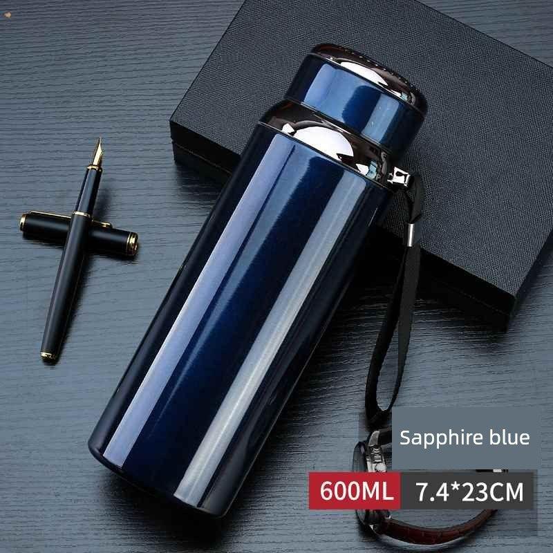 Imported High-End 316 Stainless Steel Large-Capacity Thermos Cup for Men and Women, Suitable for Outdoor, Portable, Fitness, Business, and Tea Brewing